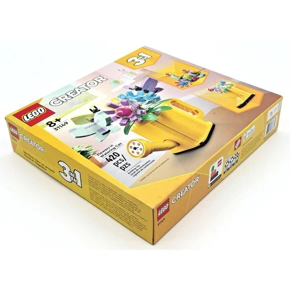 LEGO Creator 3-in-1 31149 Flowers in Watering Can 420 Pieces NEW SEALED - Picture 11 of 11